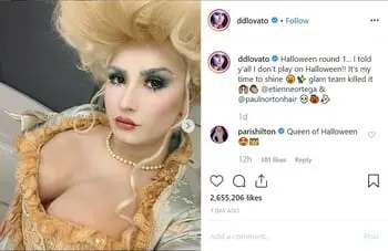 Demi Lovato Dresses as Pennywise the Clown After Pulling Off Marie Antoinette Look