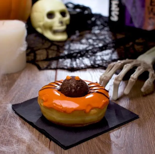 Dunkin' Celebrates Halloween With Spider Donut photo