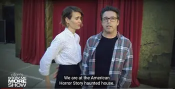 The Ellen Show Terrifies American Horror Story's Sarah Paulson by Sending Her Through Haunted House on Halloween