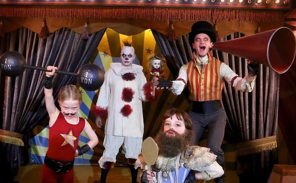 Neil Patrick Harris's Crew Went as 'American Horror Story: Freak Show' Circus Characters This Halloween!