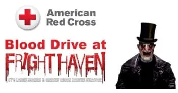 Save a Life this Friday the 13th at Fright Haven's Blood Drive!