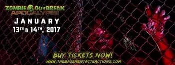 Celebrate Friday the 13th with 'Zombie Outbreak' at Basement of the Dead!
