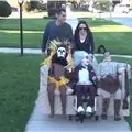 Anthony Alfano's Halloween costume as Beetlejuice for 2018