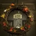 Adorn Your Door with A Frightfully Fabulous Halloween Wreath photo