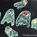 Glow in the Dark Family Ghost Canvas