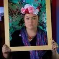 “I paint flowers so they will not die.”