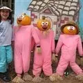 Turn your pumpkins into a part of a bigger Halloween display!