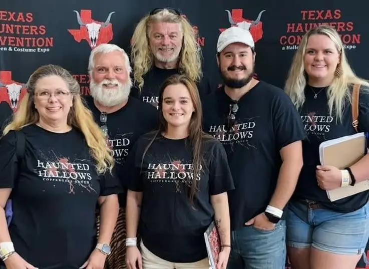 Leadership crew at Haunters Convention