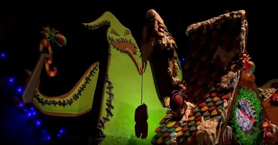 Say Hello to Disneyland's Haunted Mansion Holiday Gingerbread House! photo