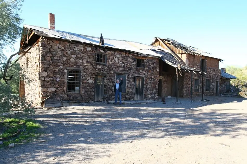 The old Vulture Gold Mine is believed to be a hotbed of haunted activity. 