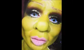Who Would Have Guessed That the Ogre in Heidi Klum Would Come Out for Halloween!