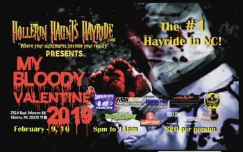 Hollerin Haunts Hayride Presents: My Bloody Valentine 2019