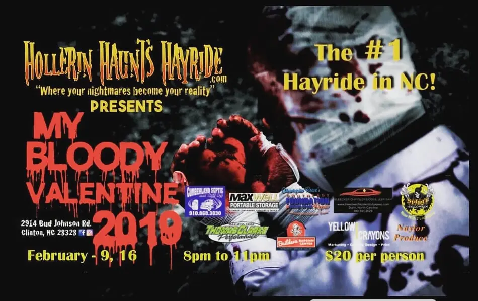 Hollerin Haunts Hayride Presents: My Bloody Valentine 2019 photo