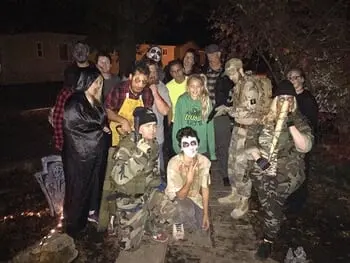 Enjoy a Spooky Halloween Display this Season at the Free Home Grown Haunt!