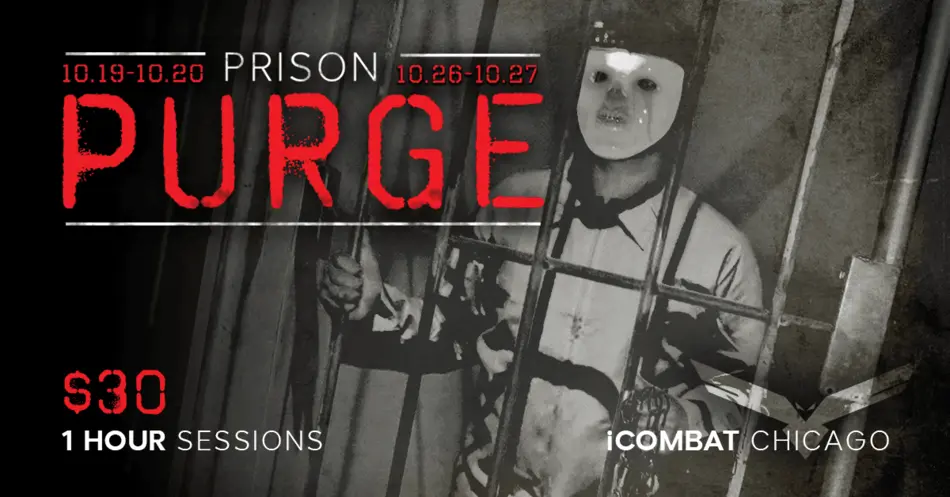2nd annual Prison Purge Laser Tag event this October