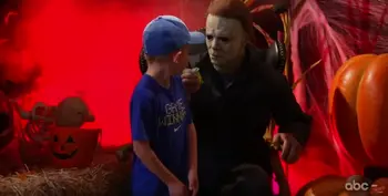 What Happens When Jimmy Kimmel Has Kids Take a Halloween Photo with Michael Myers?