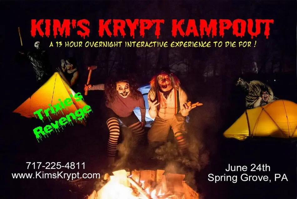 Take On 13 Hours of Pure Terror at Kim's Krypt Kampout Coming this June! photo