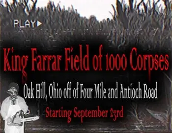 Get Ready for Heart-Pounding Fun at King Farrar Field of a Thousand Corpses this Halloween Season!