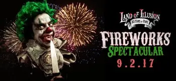 Land of Illusion to Kick Off their 20th Halloween Season with Fireworks Spectacular!