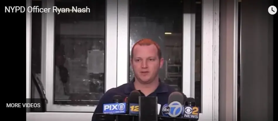 NYPD Officer Ryan Nash Speaking About Tuesday's Terrorist Attack