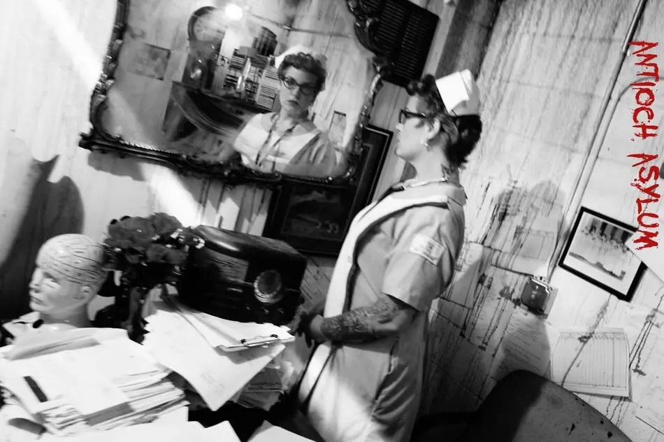Nurse Tania Oversees the Asylum
