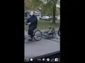 Michael Myers Roams Indiana Streets on a Bike