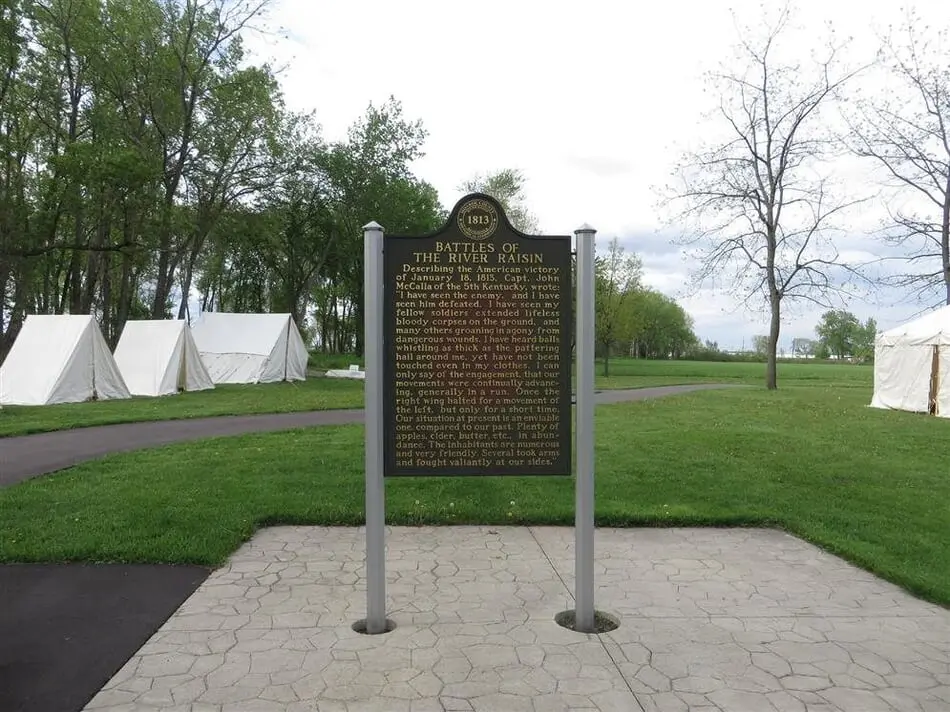 River Raisin National Battlefield in Monroe
