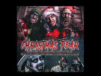 Midnight Terror Haunted House Presents Christmas Fear For Friday the 13th Weekend