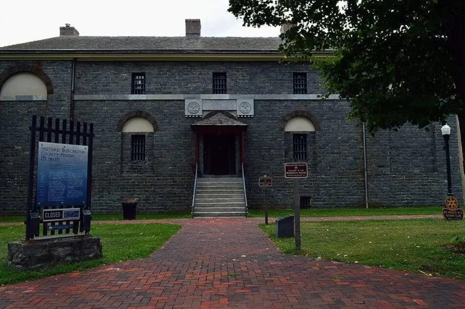 The Burlington County Prison in Mount Holly