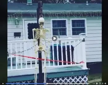No Mail Delivery to You Because of Your Halloween Decoration