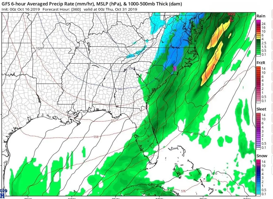 North Carolina to Possibly Have Some Snow on Halloween (Probably Not) photo