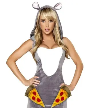 Viral Rat & Pizza Video Becomes This Year's New Sexy Halloween Costume