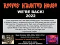 2022 Question and Answer With Reeves' Haunted House