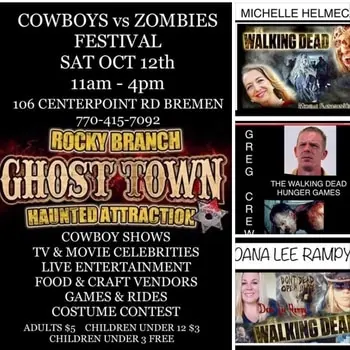 Rocky Branch Ghost Town Featuring Frightening Fun All Season Long!