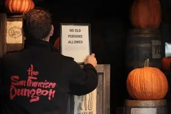 The San Francisco Dungeon to Ban Elderly Guests This Halloween Season 