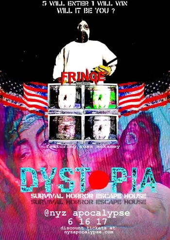 Don't Miss Out on New York's First Survival Horror Escape House - 'DYSTOPIA' at NYZ Apocalypse!