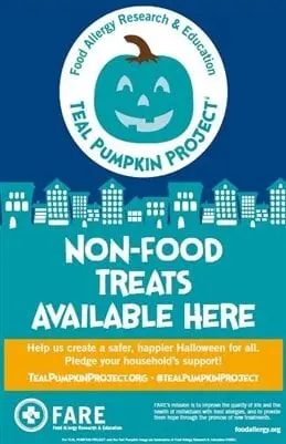 Take Part in the Teal Pumpkin Project for Treats without Tricks