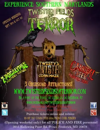 Journey Through the Twisted Fields of Terror this Halloween Season!