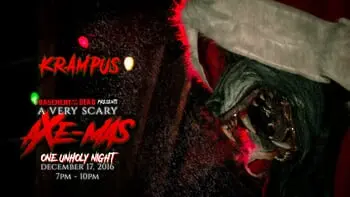 Experience A Very Scary AXE-MAS: One Unholy Night at Basement of the Dead this Weekend!