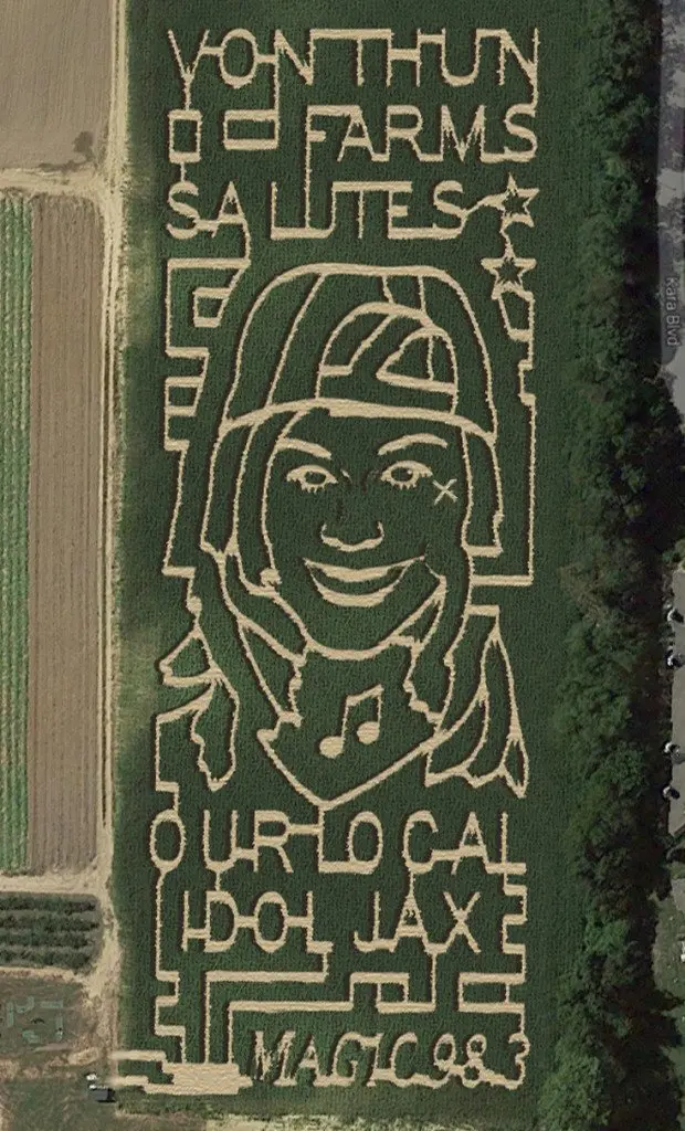The Jax Corn Maze at VonThun Farms