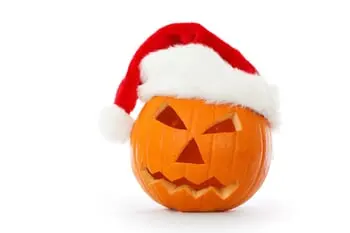 Stay In Line, Santa! Why We're Sick of Seeing Christmas Encroach on Halloween