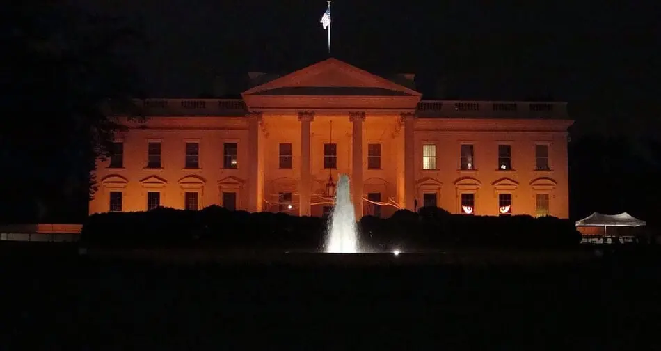The White House Gets Decked Out in Spooky Decor for the Halloween Holiday photo