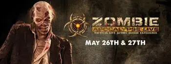 Zombie Apocalypse Live Coming to Terror on the Fox the End of May!